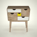 3d model Commode Kristbjorg (Scandinavian style) - preview