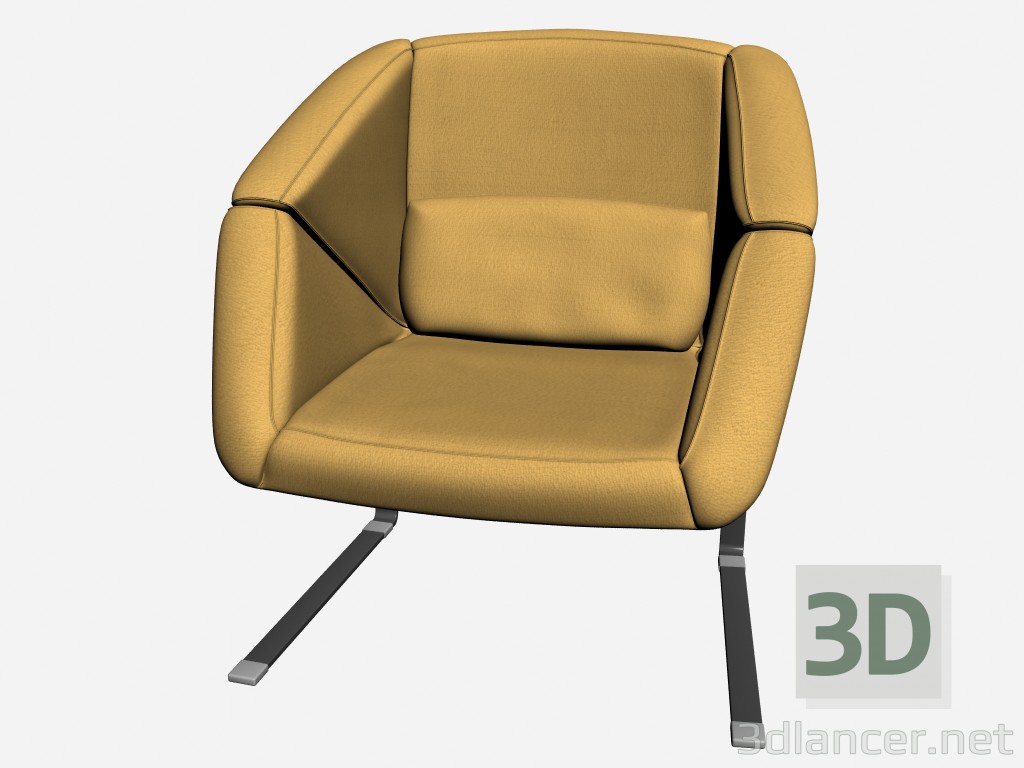 3d model GILDA que cena la silla - vista previa