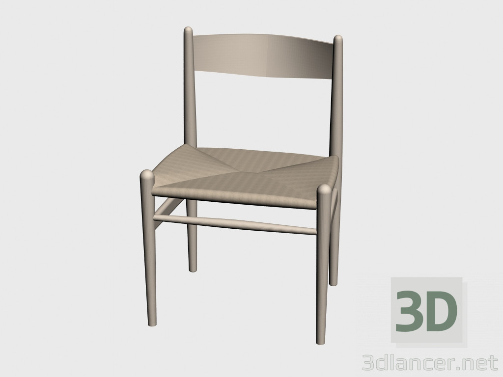 modello 3D Sedia (sh36) - anteprima