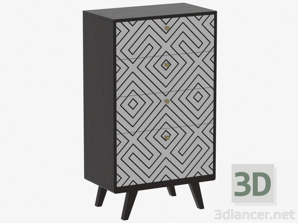 3d model Cajonera alta THIMON (IDC006003018) - vista previa