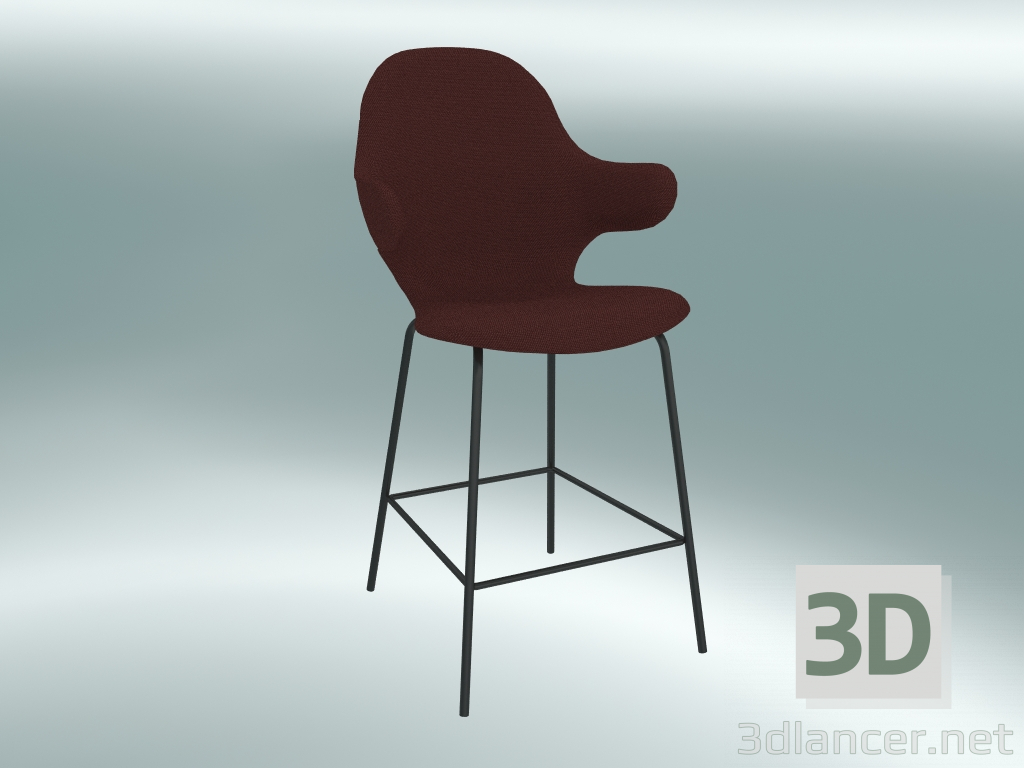 3D modeli Bar taburesi Catch (JH16, 63x58 H 107cm, Çelikcut - 655) - önizleme