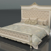 Modelo 3d Cama de casal (art. 12202FC) - preview