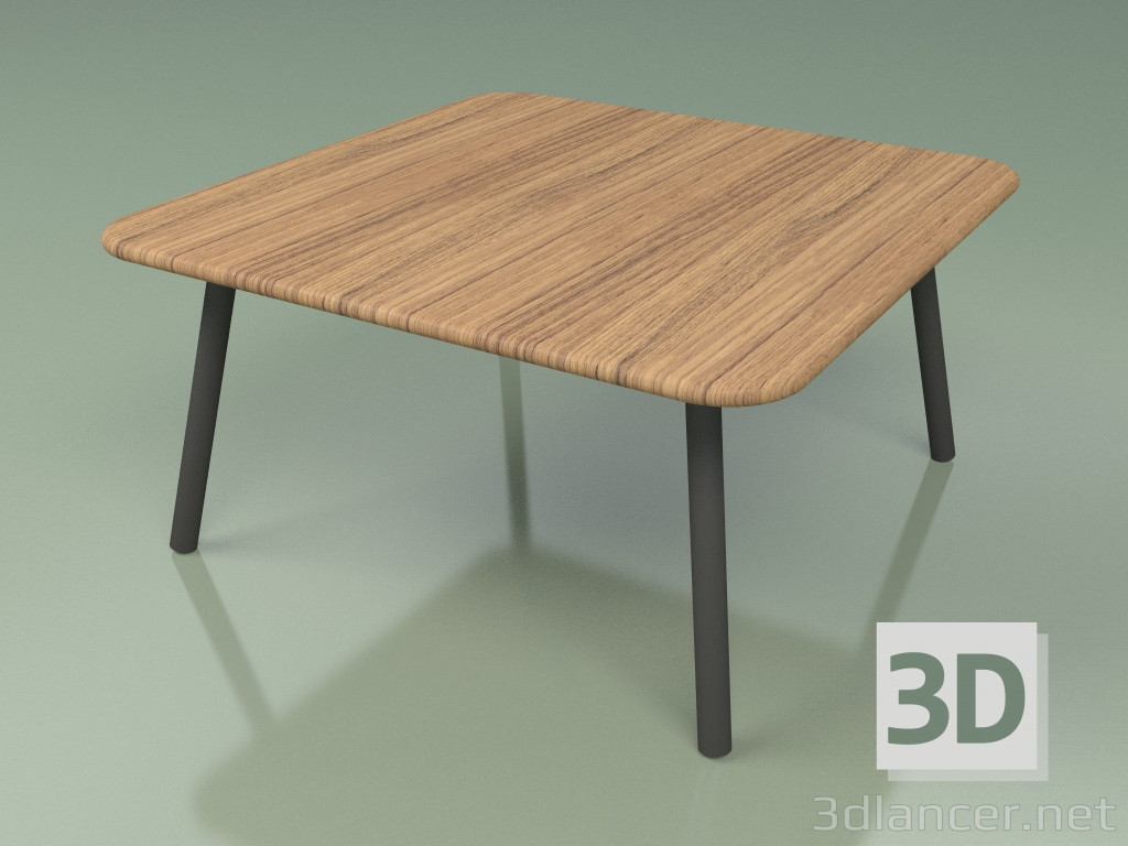 Modelo 3d Mesa de centro 011 (fumaça de metal, teca) - preview