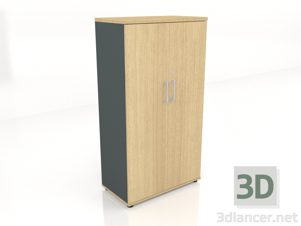 3D modeli Kabin Standardı A4104 (801x432x1481) - önizleme