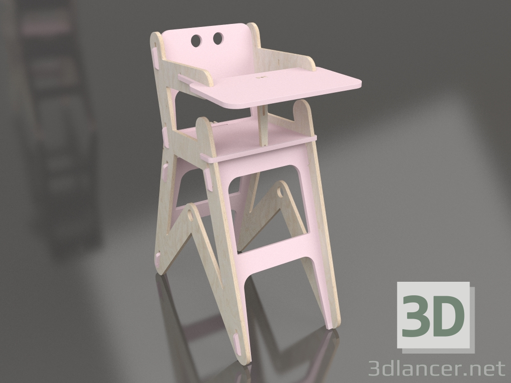 3d model Silla CLIC H (HGC1PI) - vista previa