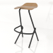 3d model Semi-bar stool h73 - preview