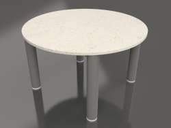 Table basse D 60 (Gris quartz, DEKTON Danae)