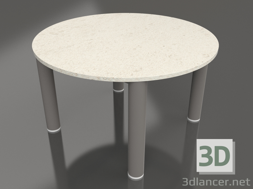 Modelo 3d Mesa de centro D 60 (cinza quartzo, DEKTON Danae) - preview