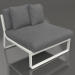 3d model Modular sofa, section 3 (Agate gray) - preview