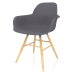 3d model Armchair Albert Kuip (Dark Grey) - preview