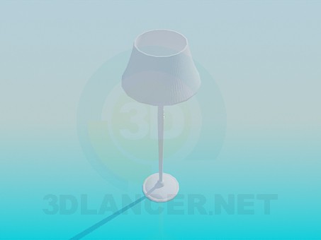 modello 3D Lampada da terra - anteprima