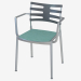 3d model Chair with soft seat and armrests Ice - preview