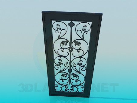 3d model Puerta de entrada - vista previa