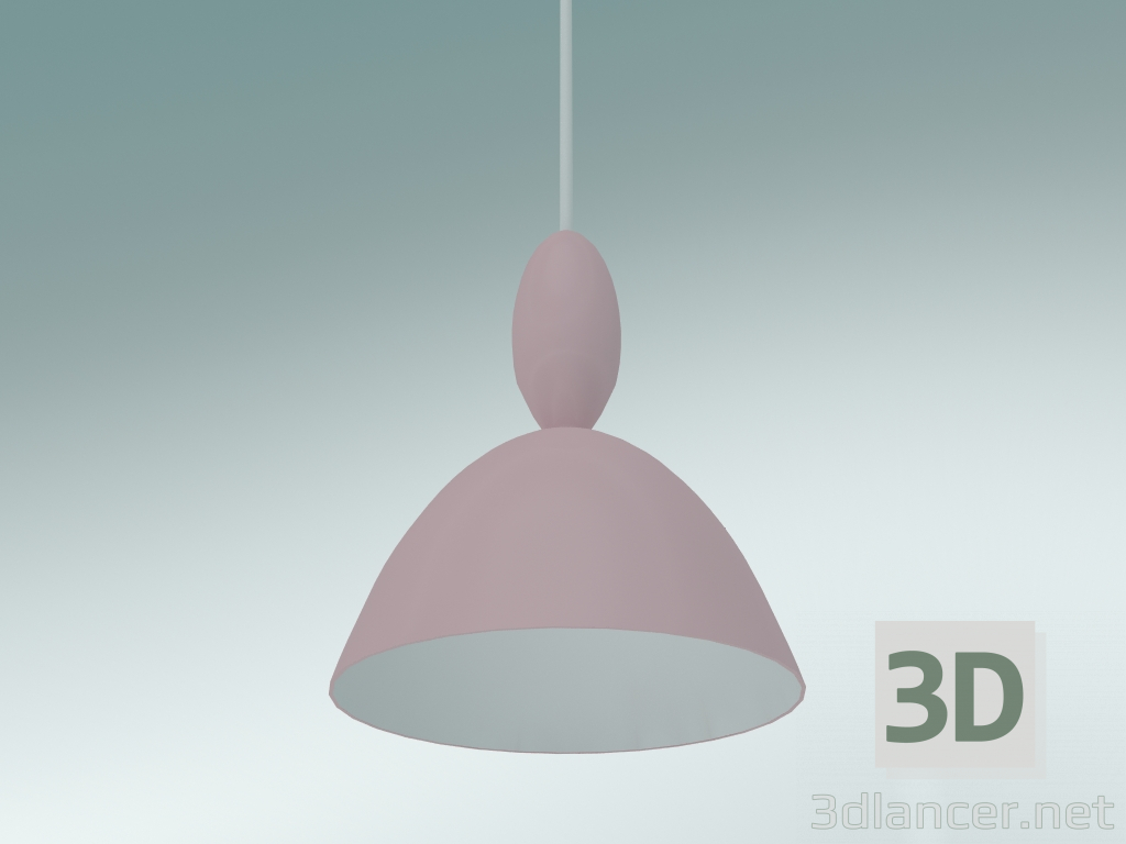 3d model Lámpara colgante Mhy (Rose) - vista previa