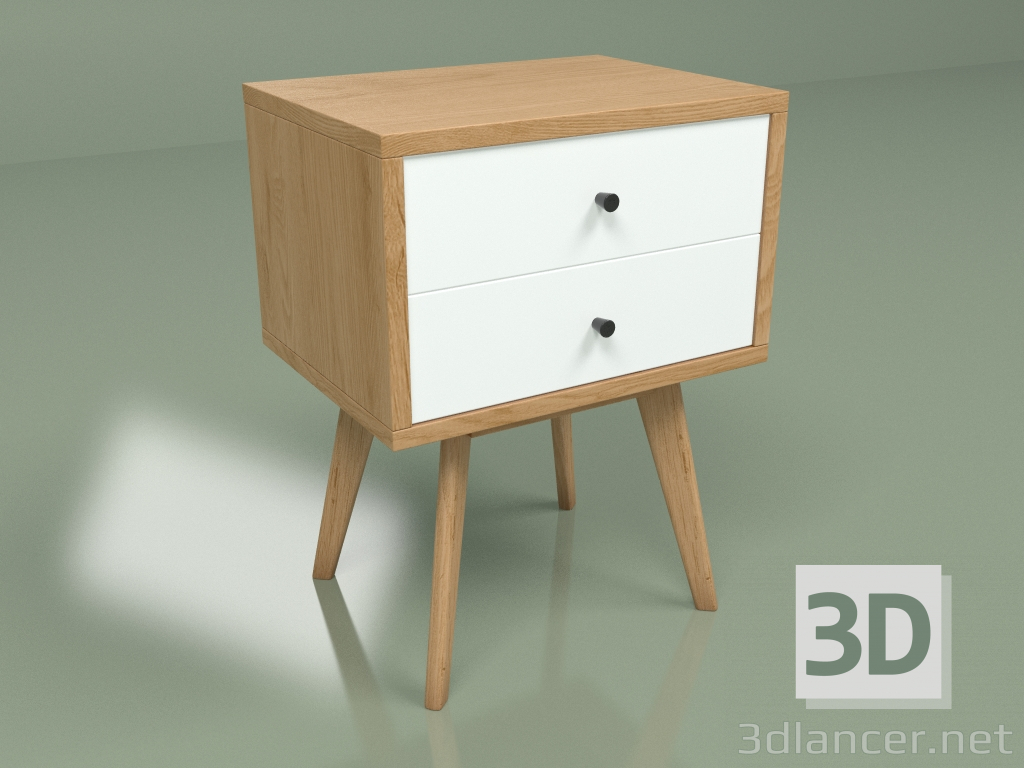 modèle 3D Table de chevet Loca (9904) - preview