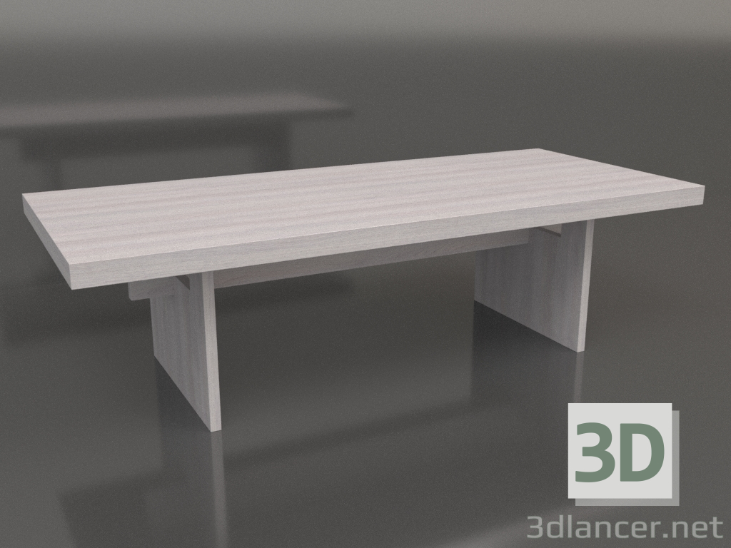 modello 3D Tavolino JT 13 (1600x700x450, legno chiaro) - anteprima