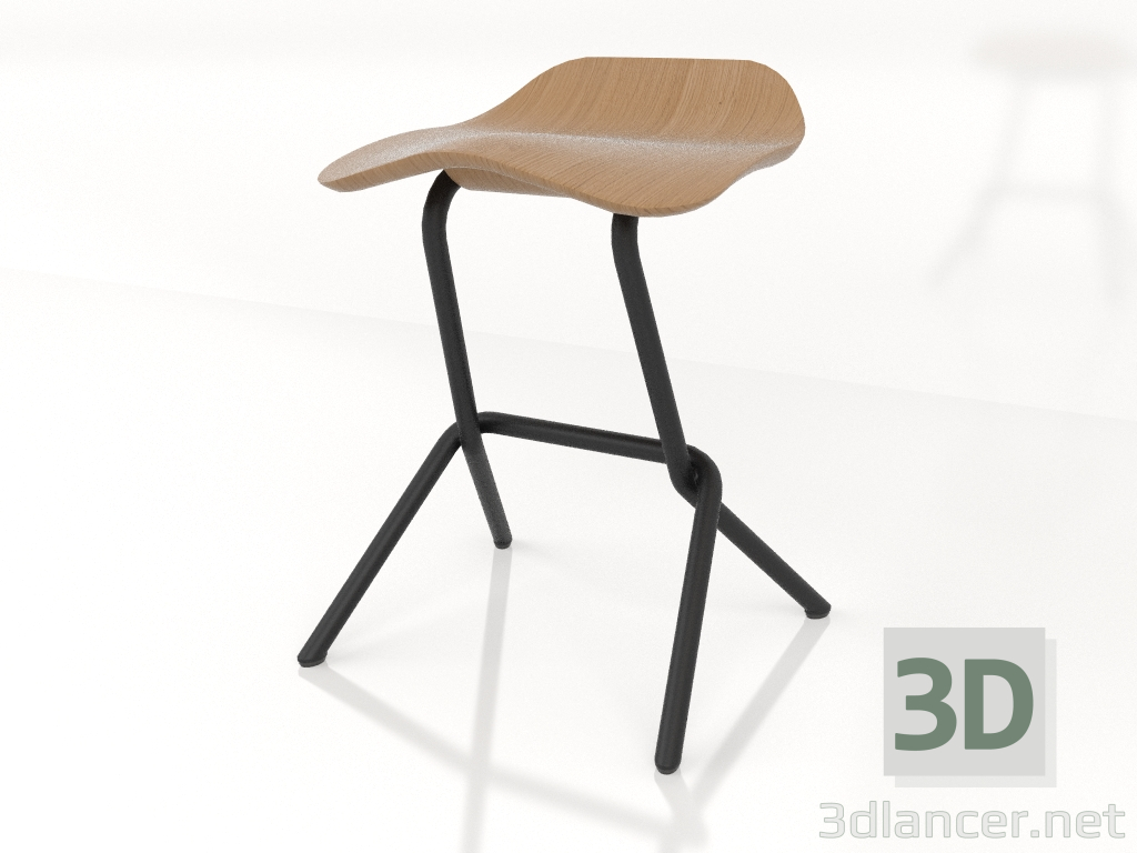 Modelo 3d Banqueta h52 - preview