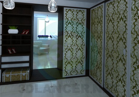 3d model Wardrobe - preview