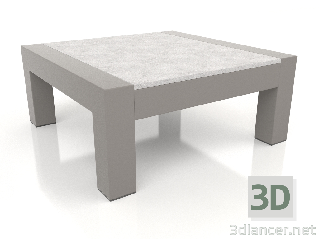 3d model Mesa auxiliar (Gris cuarzo, DEKTON Kreta) - vista previa