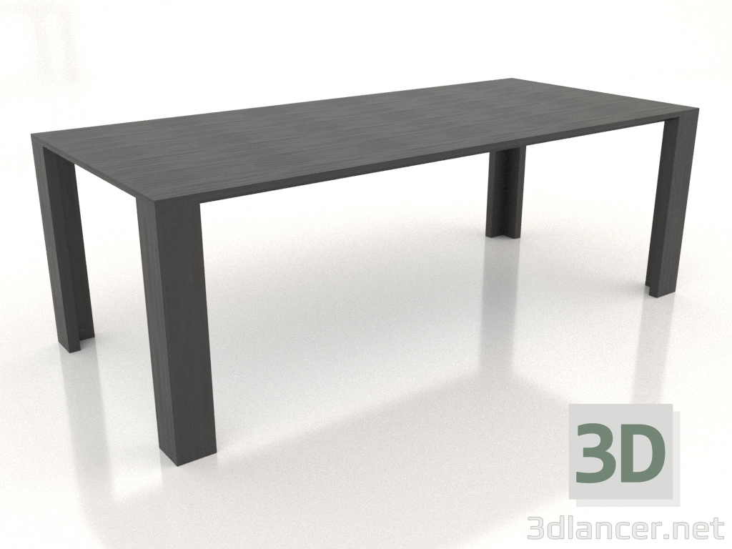 modèle 3D Table à manger Serenity 2200x1000x750 mm (option 4) - preview modèle 3D Table à manger Serenity 2200x1000x750 mm (option 4) - preview
