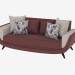 3d model Sofa modern double - preview