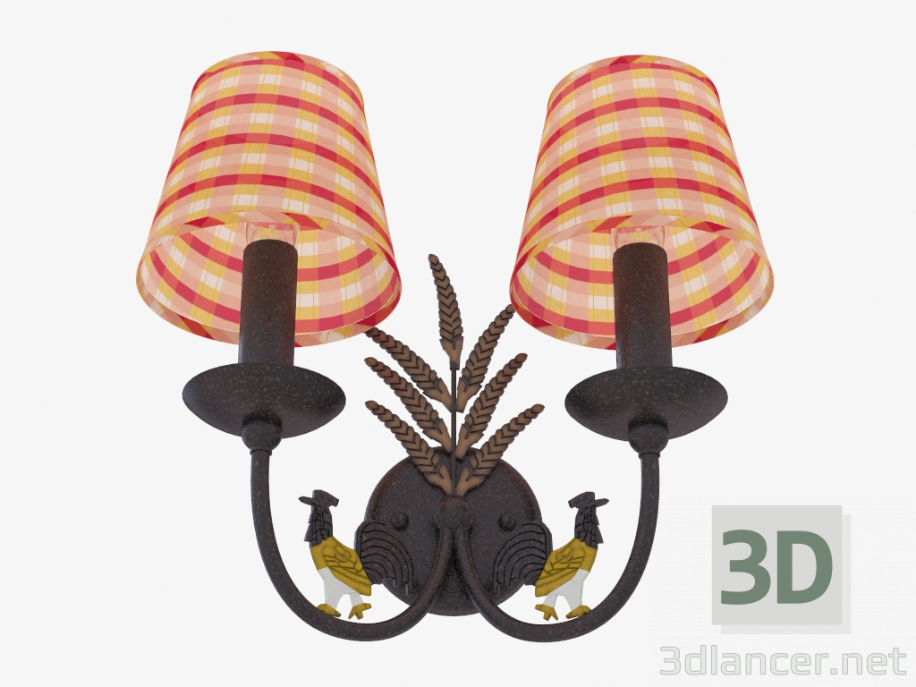 modello 3D Sconce (W110005 2) - anteprima