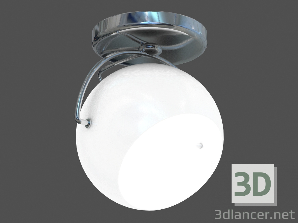 3d model Wall lamp with ceiling D57 G27 01 - preview