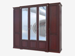 5-door wardrobe closet (2692х2336х730)