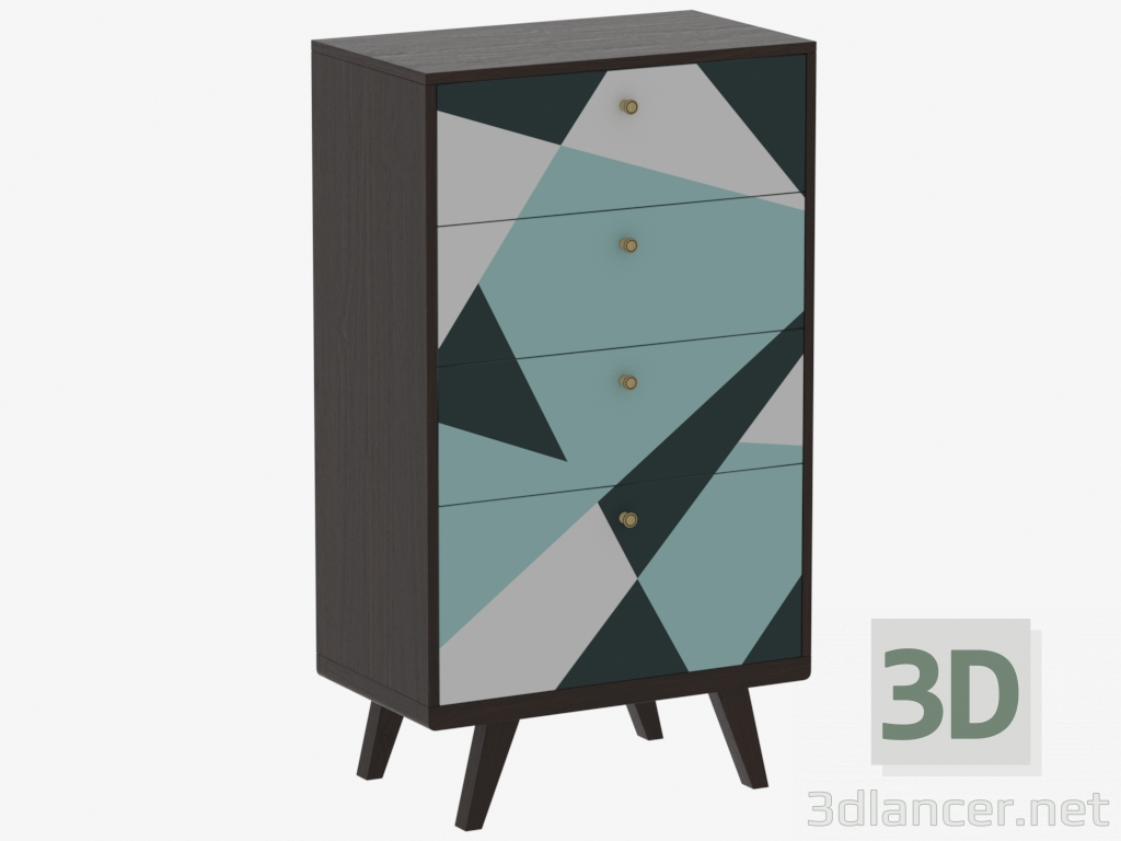 modèle 3D Commode haute THIMON (IDC006002005) - preview