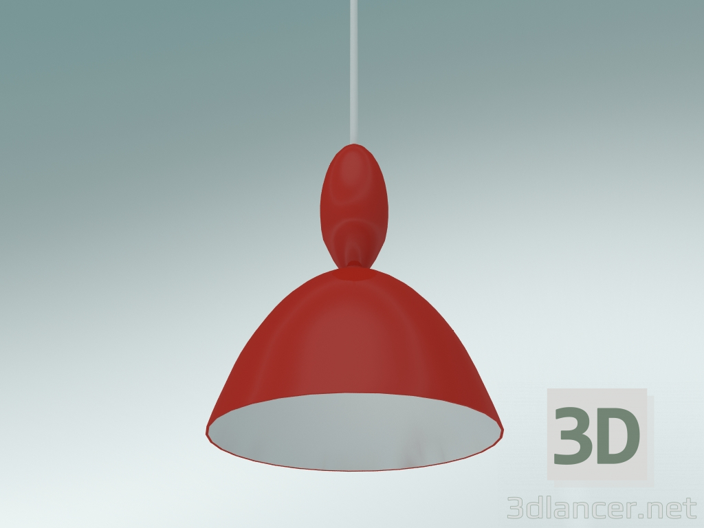 Modelo 3d Pendente Mhy (vermelho) - preview