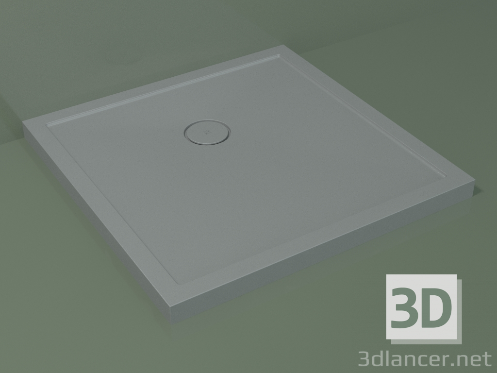 3d model Shower tray Medio (30UM0130, Silver Gray C35, 90x90 cm) - preview