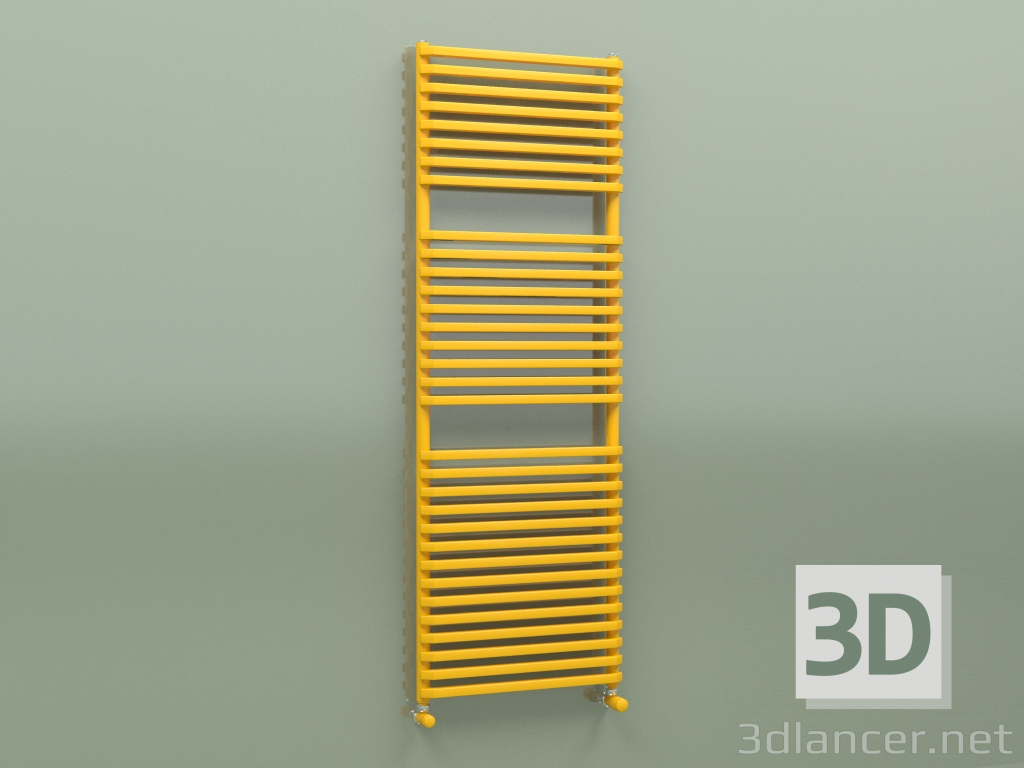 3d модель Полотенцесушитель NET (1440x500, Melon yellow - RAL 1028) – превью