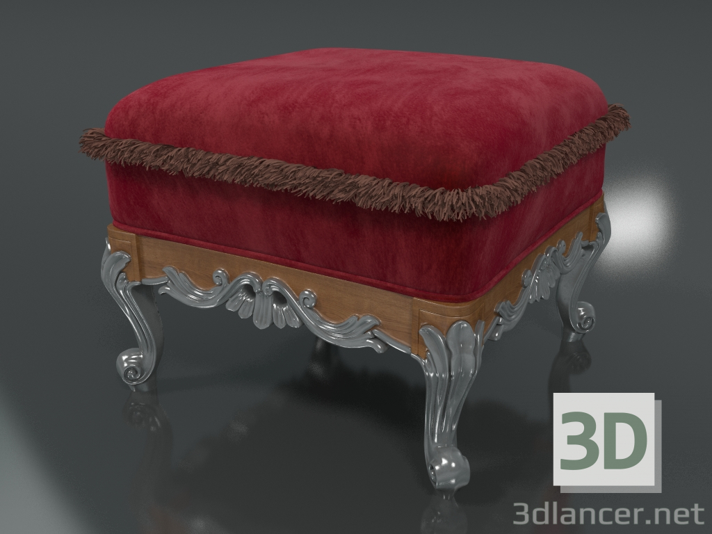 modèle 3D Pouf (art. 12516) - preview