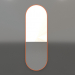 3d model Mirror ZL 14 (604х1800, luminous bright orange) - preview