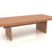 3D Modell Couchtisch JT 13 (1600x700x450, Holzrot) - Vorschau