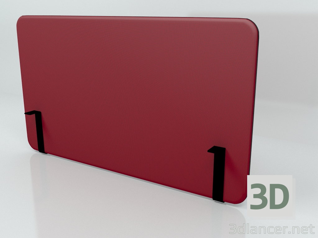 3d model Pantalla acústica Desk Bench Side Sonic ZUS71 (1400x800) - vista previa