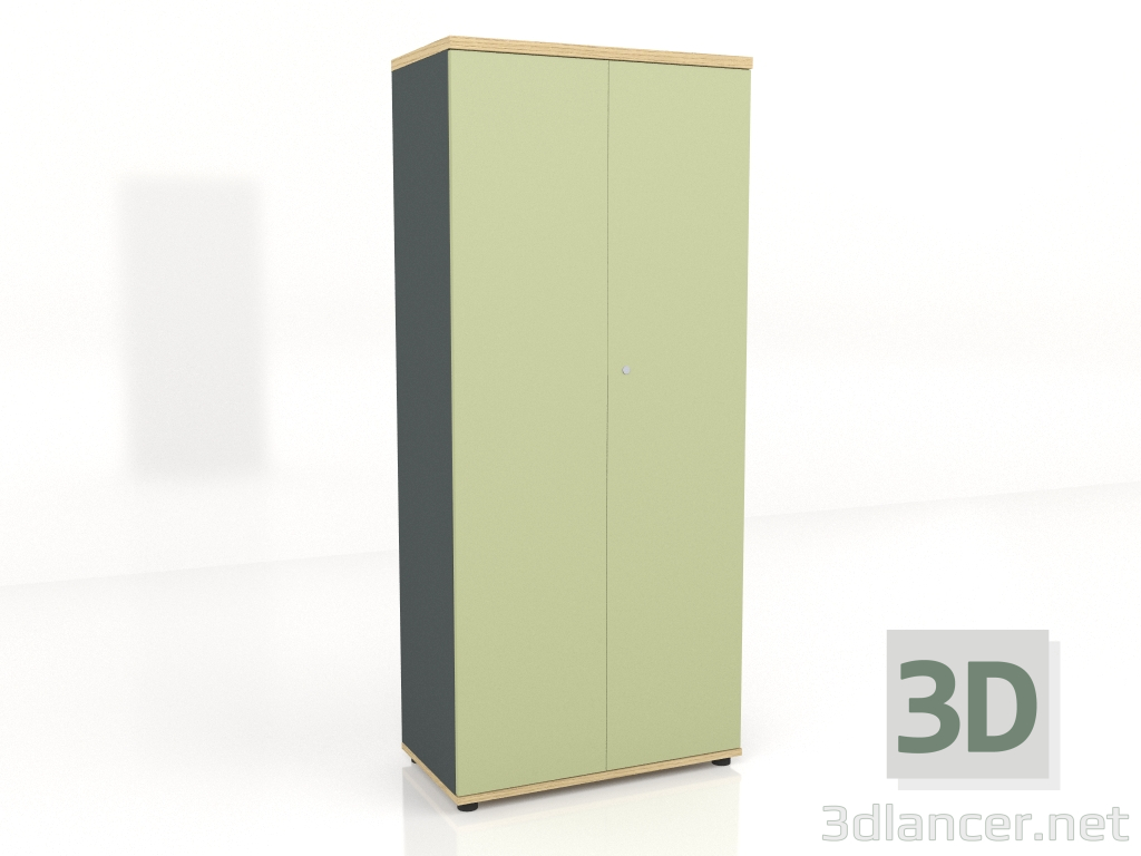 modèle 3D Armoire Norme A52P4H (801x432x1833) - preview