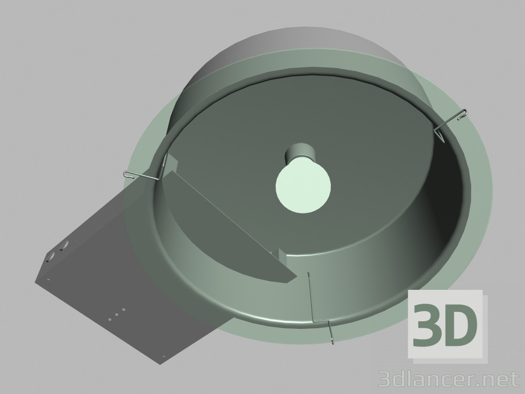 3d model Ceiling lamp Baffy D330 - preview