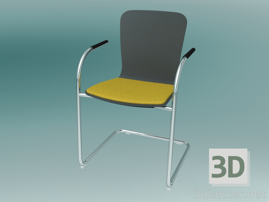 3d model Silla de visita (K23VN1 2P) - vista previa