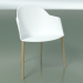 3d model Chair 2223 (4 wooden legs, PC00001 polypropylene, bleached oak) - preview