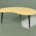 modèle 3D Table basse Kidney (jaune ocre) - preview