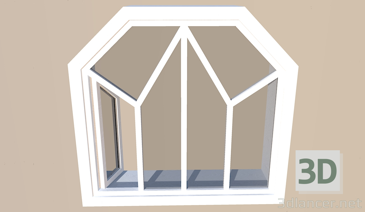 3D Modell Fenster - Vorschau