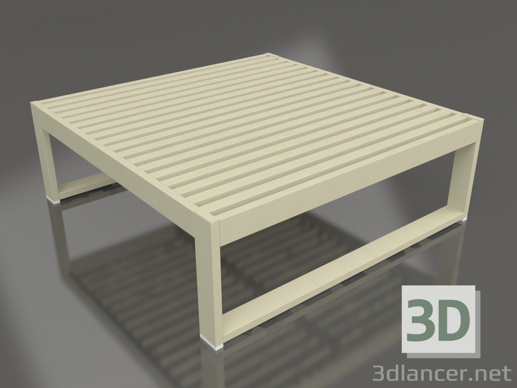 modèle 3D Table basse 91 (Or) - preview