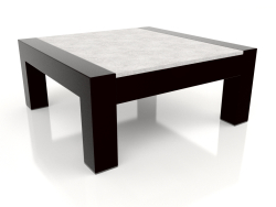 Mesa auxiliar (Negra, DEKTON Kreta)