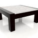 Modelo 3d Mesa lateral (Preto, DEKTON Kreta) - preview