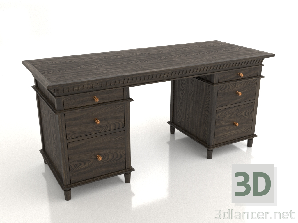 modèle 3D Table de travail - preview