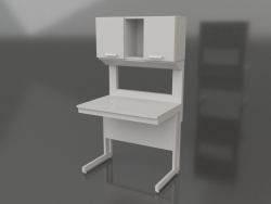 Стол лабораторный со шкафом-надстройкой 900 СН 770