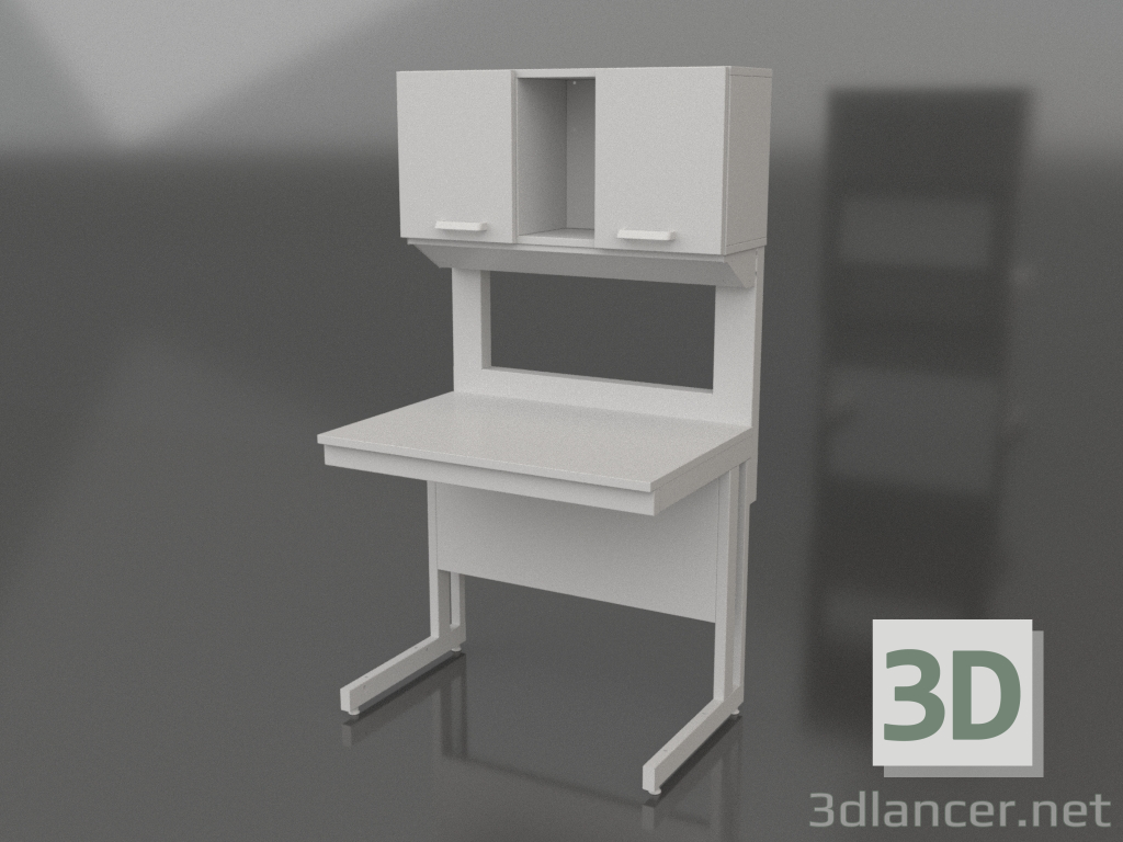 modèle 3D Table de laboratoire avec rallonge d'armoire 900 CH 770 - preview modèle 3D Table de laboratoire avec rallonge d'armoire 900 CH 770 - preview