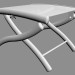 3d model Taburete plegable - vista previa