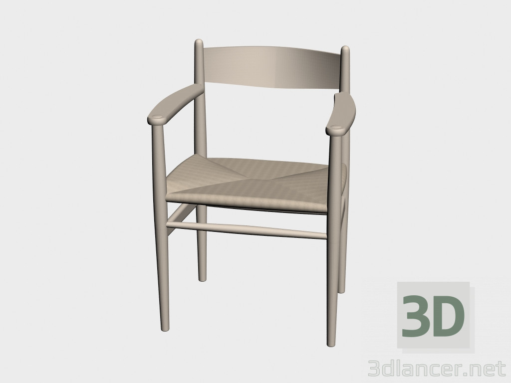 modello 3D Sedia (ch37) - anteprima